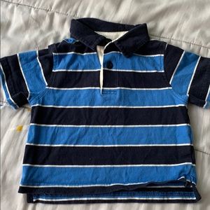 3 for $10 Children’s Place blue & navy striped polo shirt